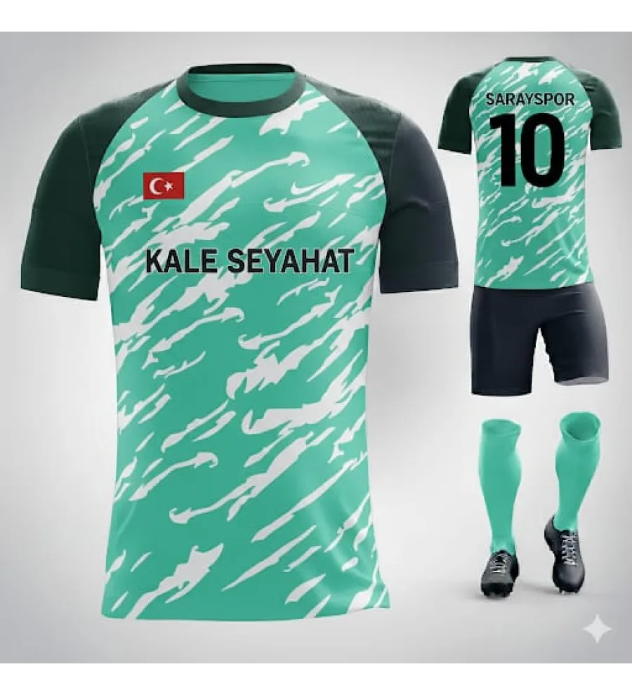 Pro-Match valencia Profesyonel Kulüp Maç Forması / Özel Tasarım Takım Forması 04
