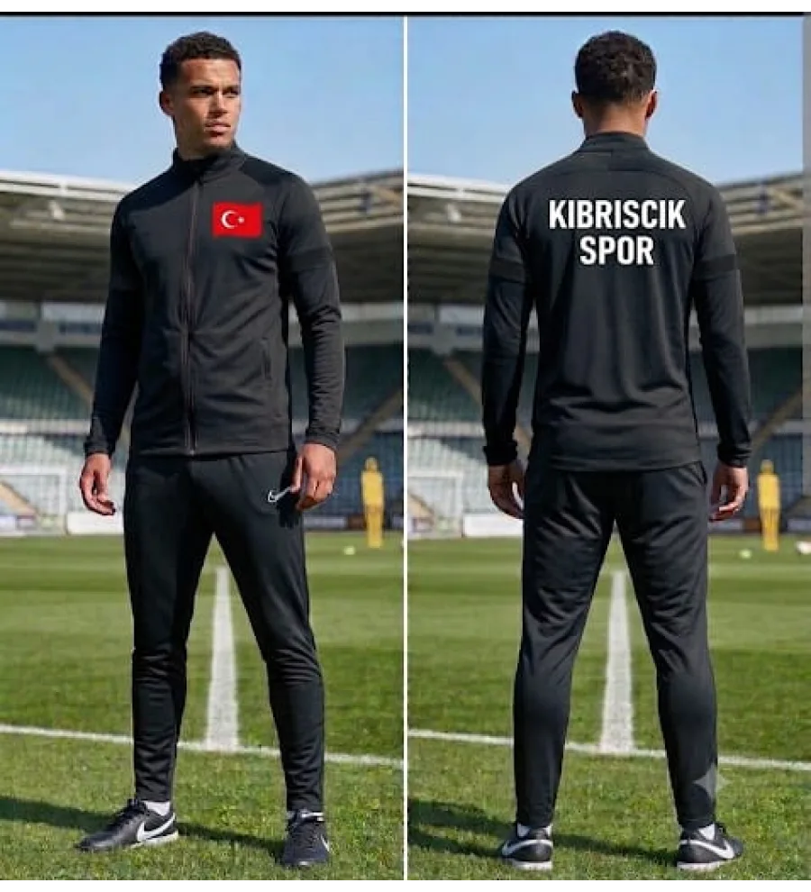 Pro-Match Profesyonel Kulüp Eşofman Takımı / Özel Tasarım Antrenman Eşofmanı 04