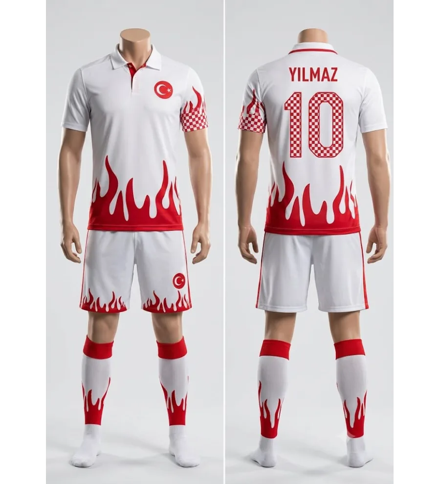 Pro-Match Profesyonel Kulüp Maç Forması / Özel Tasarım Takım Forması türkiye 08