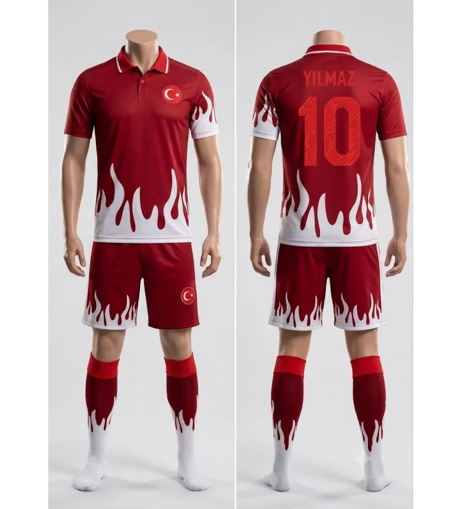 Pro-Match Profesyonel Kulüp Maç Forması / Özel Tasarım Takım Forması türkiye 09