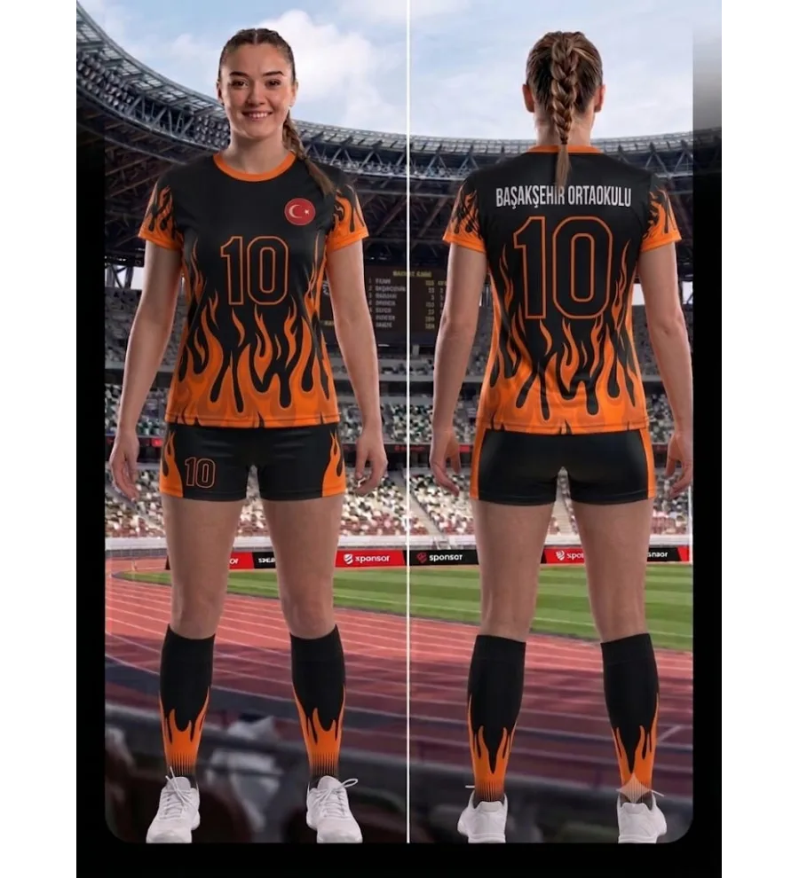 Pro-Match Profesyonel Kulüp Maç Forması / Özel Tasarım Takım Forması bayan voleybol 018