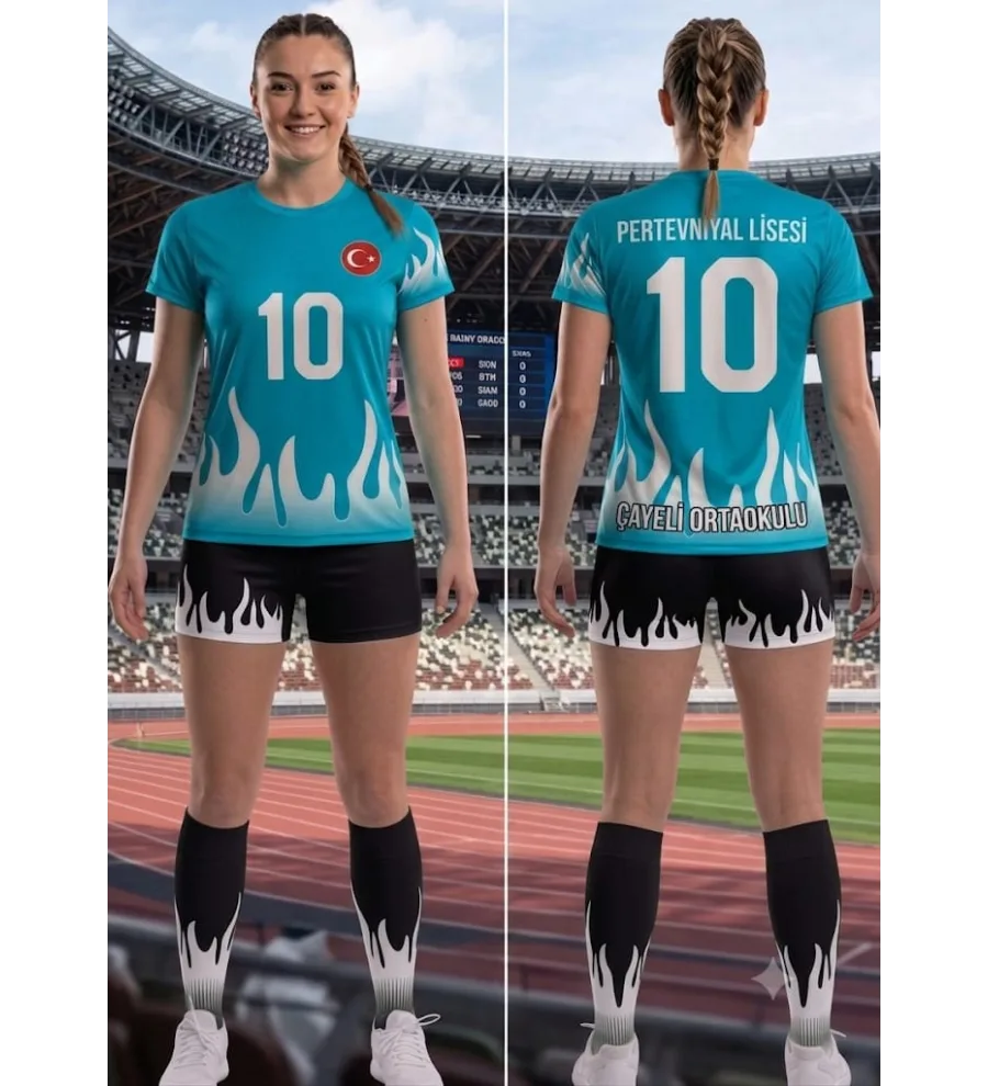 Pro-Match Profesyonel Kulüp Maç Forması / Özel Tasarım Takım Forması bayan voleybol 025