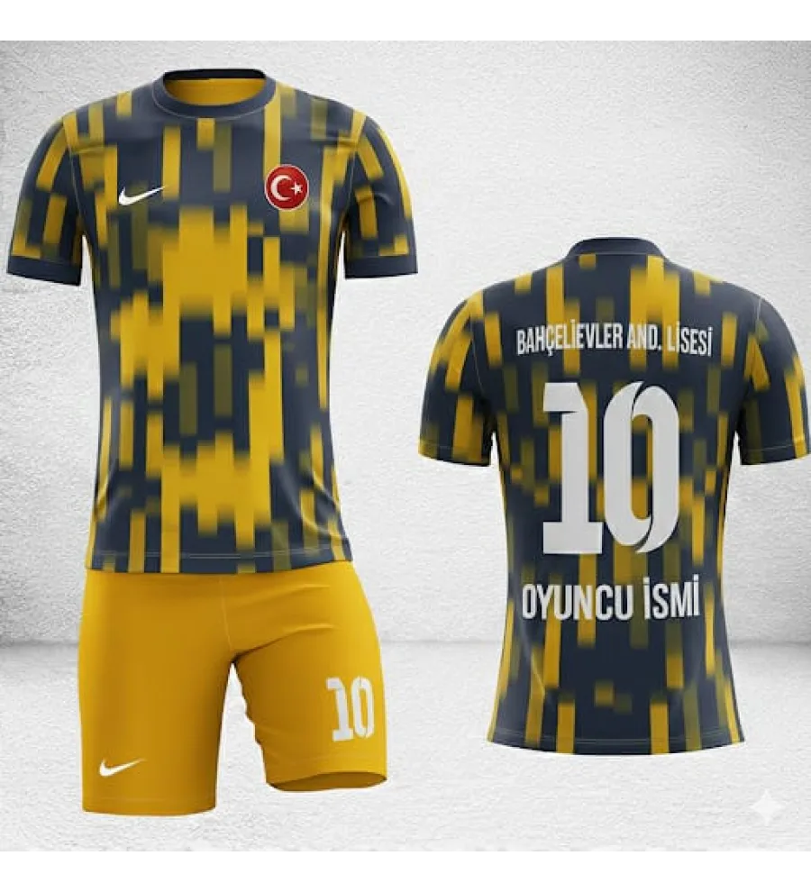 Pro-Match Profesyonel Kulüp Maç Forması / Özel Tasarım Takım Forması 073