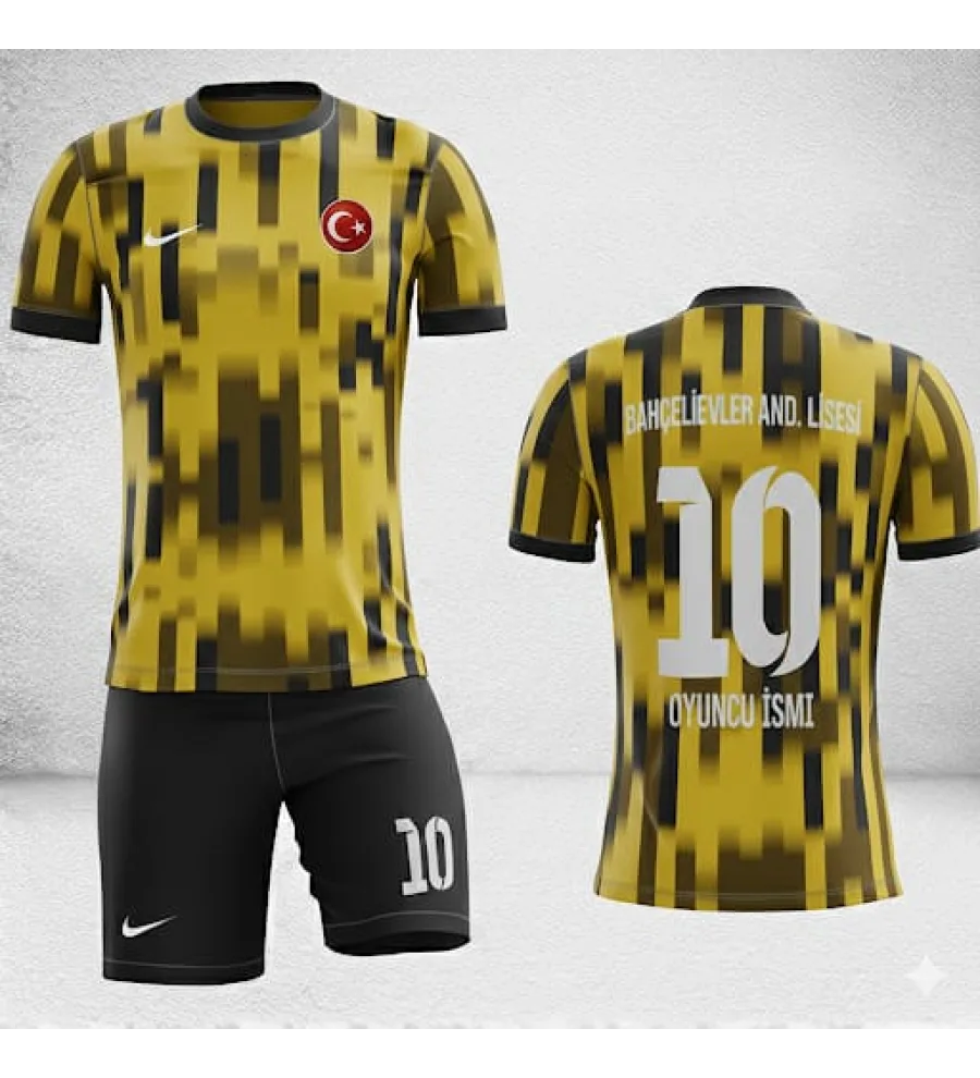 Pro-Match Profesyonel Kulüp Maç Forması / Özel Tasarım Takım Forması 077